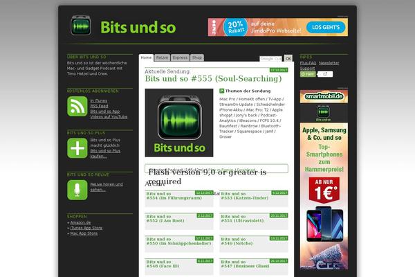 Site using podPress plugin