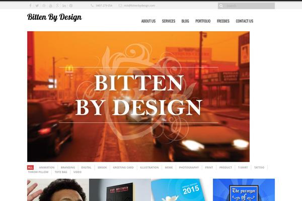 Revoke2 theme site design template sample