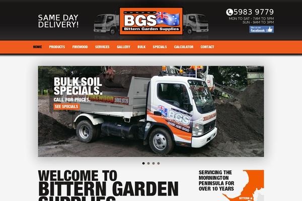 Bgs theme site design template sample