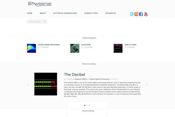 eList theme site design template sample