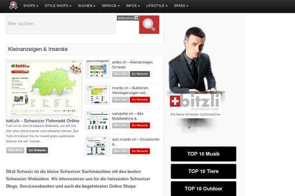 Theme Rush theme site design template sample