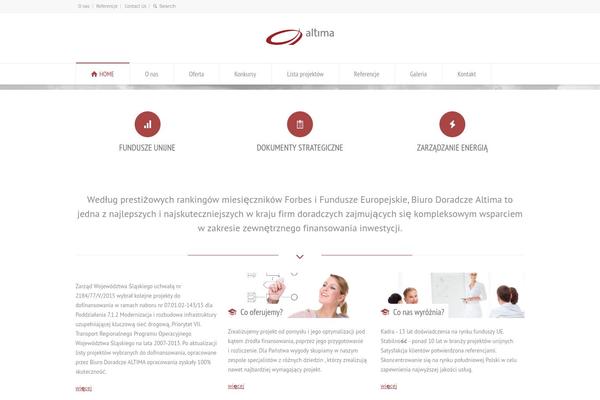 RT-Theme 18 Child theme site design template sample