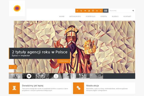 Felius theme site design template sample
