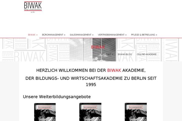 biwak-akademie.de site used Theme48247
