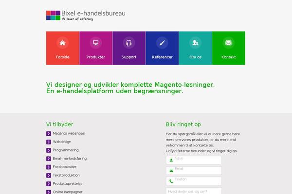 bixel.dk site used Glow-pro