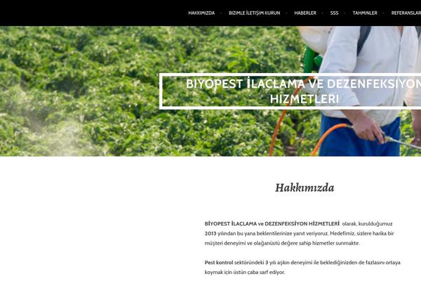 Bretheon theme site design template sample