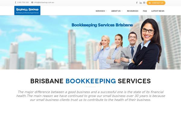 biz-backup.com.au site used Business-backup