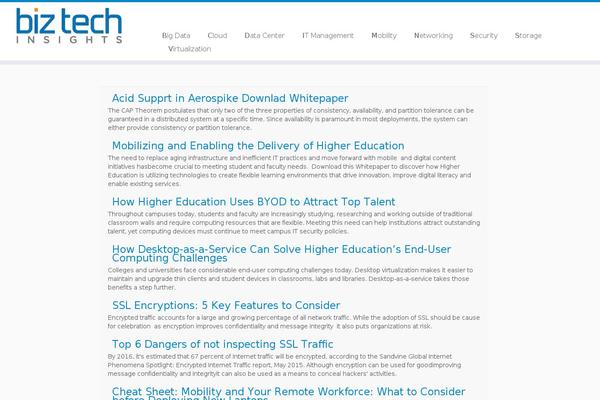 Customizr theme site design template sample