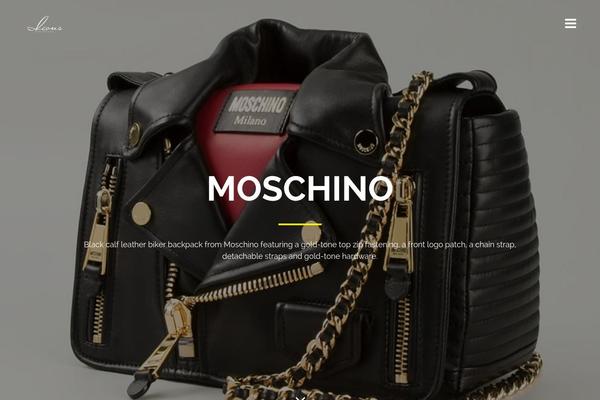 Tyros theme site design template sample