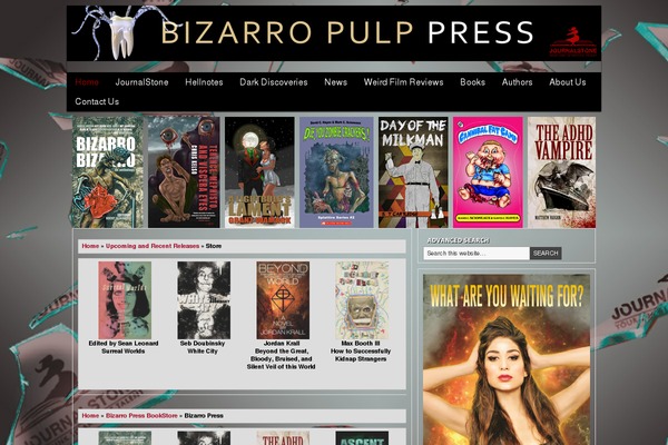 bizarropulppress.com site used Js-askmepc