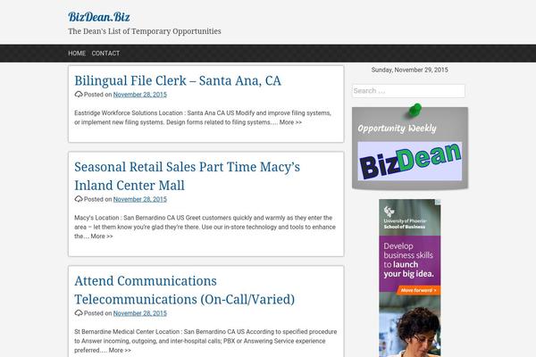 Site using Notes Widget Wrapper plugin