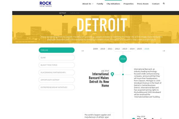 Site using Timeline plugin