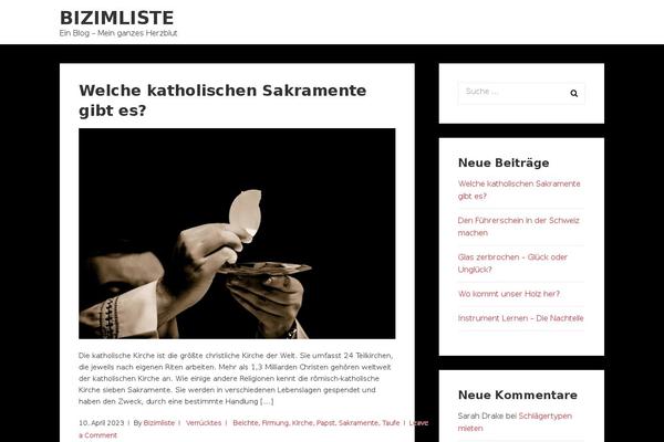 BasePress theme site design template sample