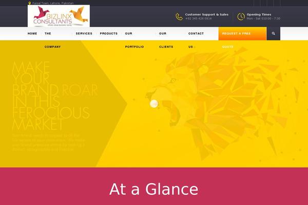 BuildMe theme site design template sample