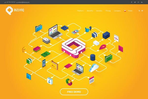 Elise theme site design template sample