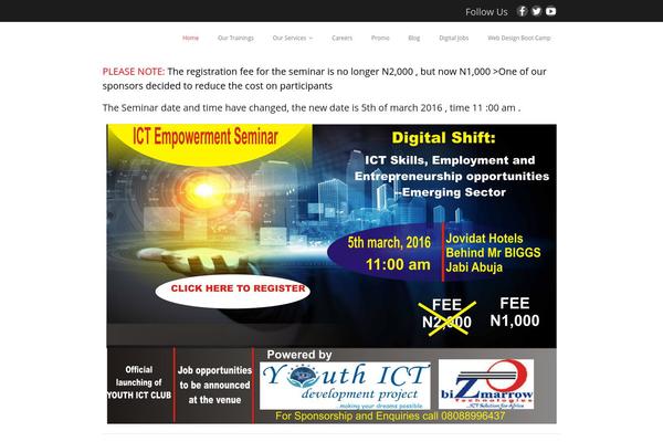 Minamaze theme site design template sample