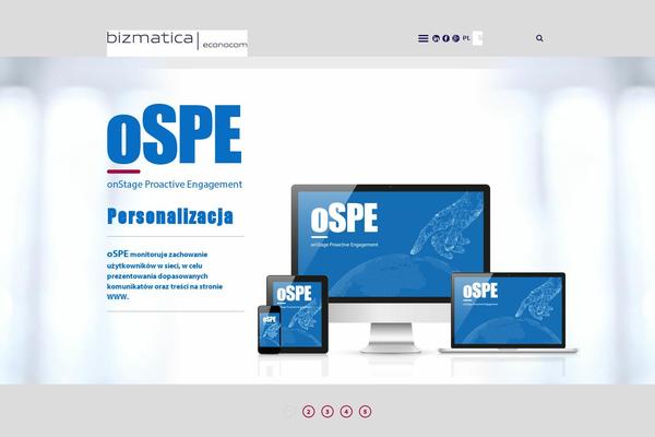Site using Slim Jetpack plugin