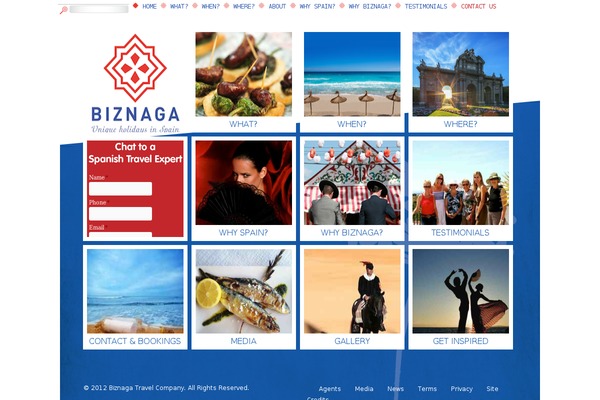 Canvas5 theme site design template sample