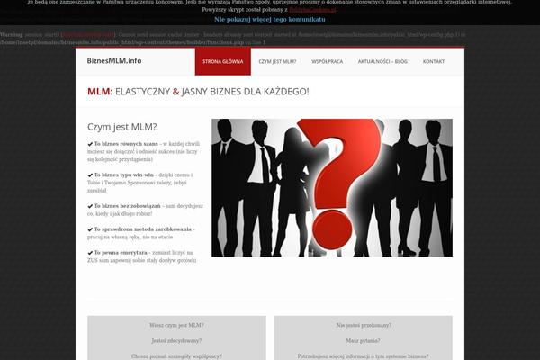 biznesmlm.info site used BUILDER