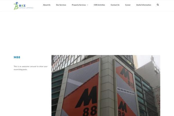 TheFox theme site design template sample