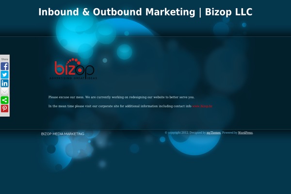 bizopmediamarketing.com site used my blue construction