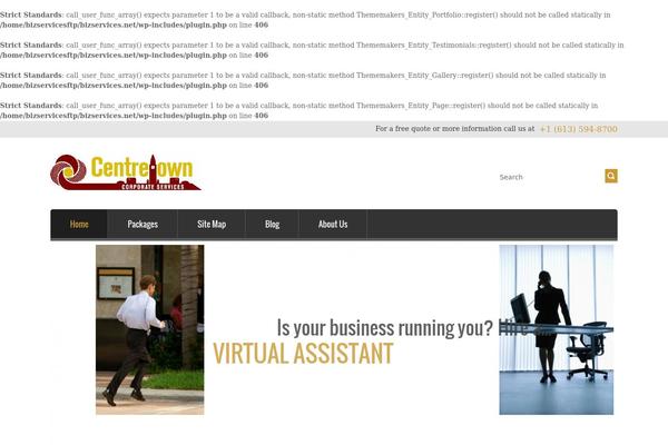 Smart It theme site design template sample