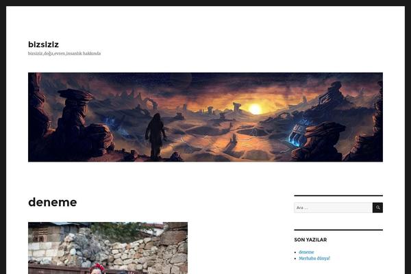 bizsiziz.com site used Flatmagazine