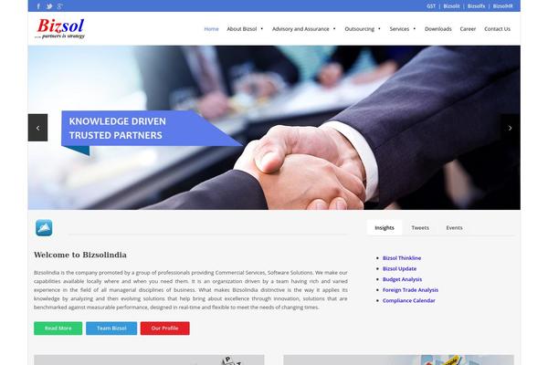 Elegant theme site design template sample