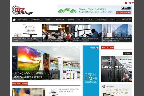 PenNews theme site design template sample
