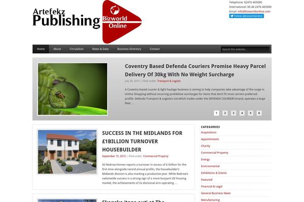 Esplanade theme site design template sample