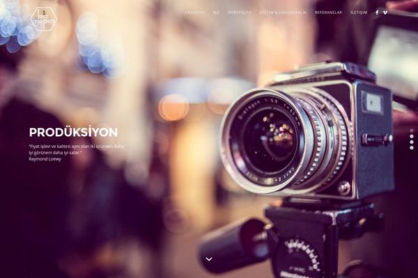 Story theme site design template sample
