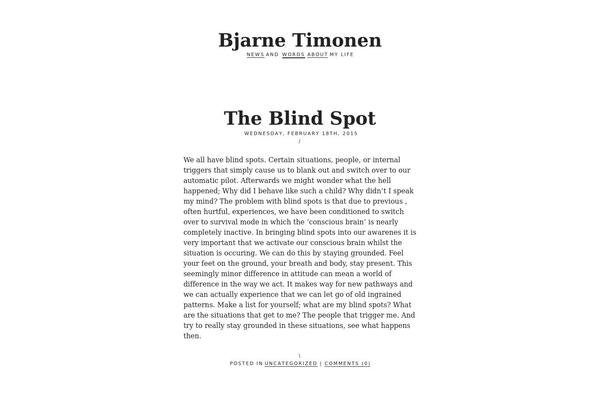 Simplr theme site design template sample