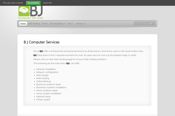TheProfessional theme site design template sample