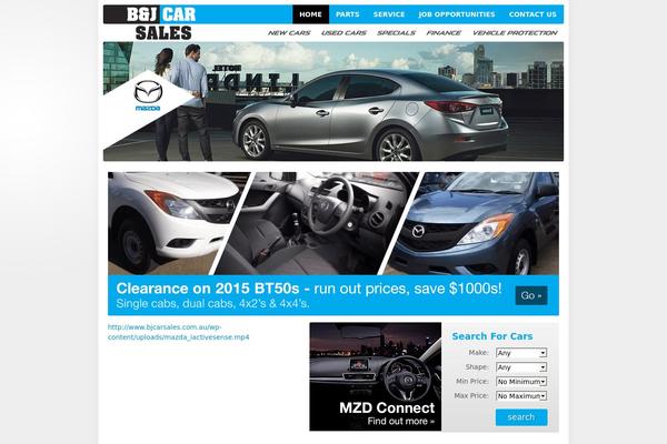 Bj theme site design template sample