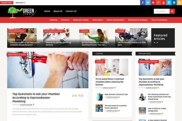 Site using Anthemes-reviews plugin