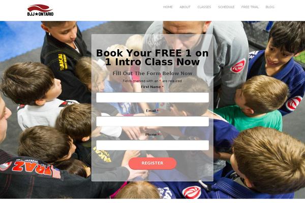 TopFit website example screenshot