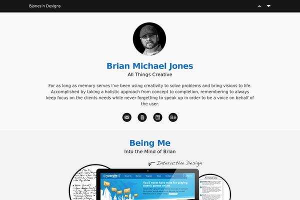 bjonesndesigns.com site used Brian