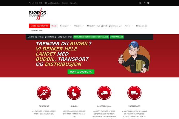 Site using Twiget Twitter Widget plugin
