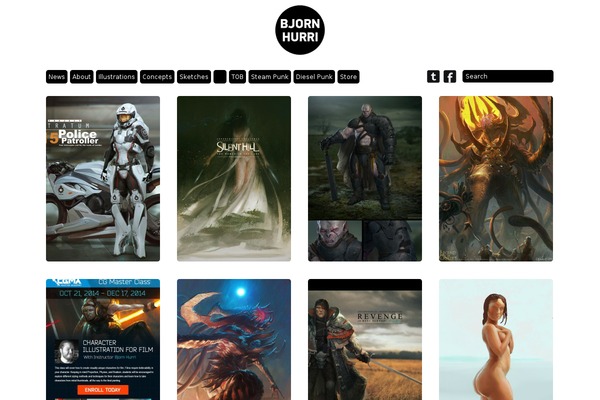 Grid Theme Responsive theme site design template sample