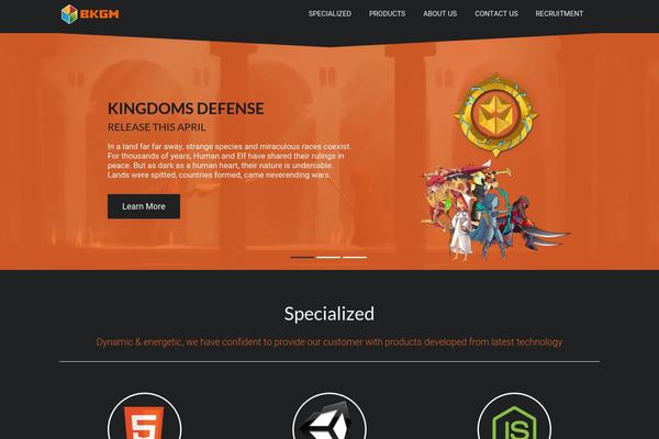 Ta-pluton theme site design template sample