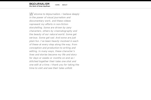 Cinerama theme site design template sample