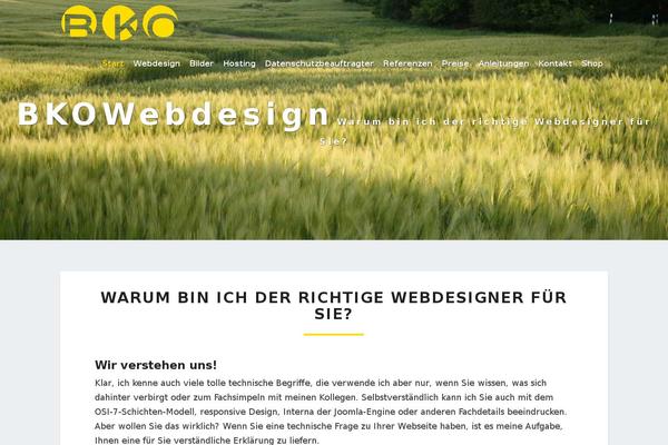 Lighthouse theme site design template sample