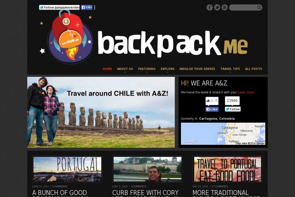 Fullscene website example screenshot