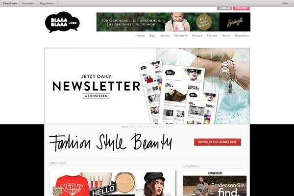 Site using BuddyPress Sitewide Activity Widget plugin