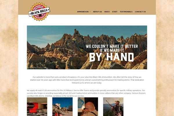 The Retailer Child theme site design template sample