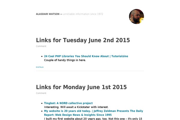 Syntax theme site design template sample