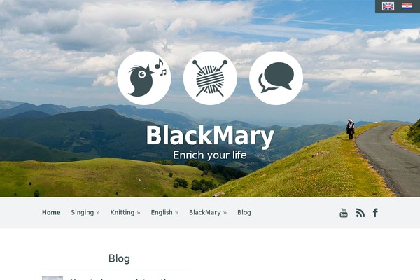 Harmony theme site design template sample