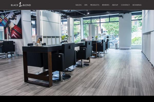 B2b theme site design template sample