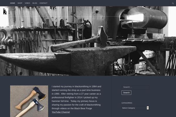 Caldwell theme site design template sample