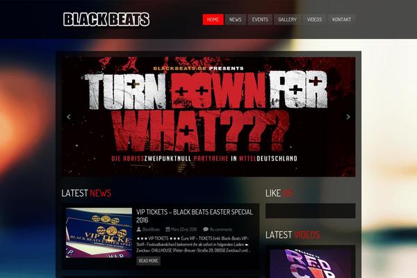 Clubber theme site design template sample